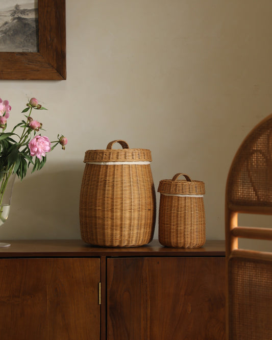 Elodie Round Storage Basket